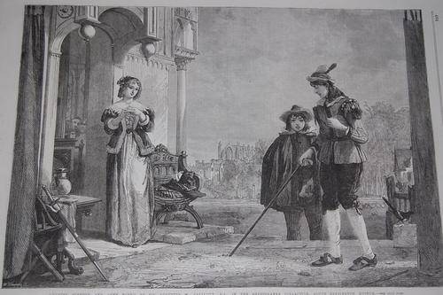 1864 Master Slender and Anne