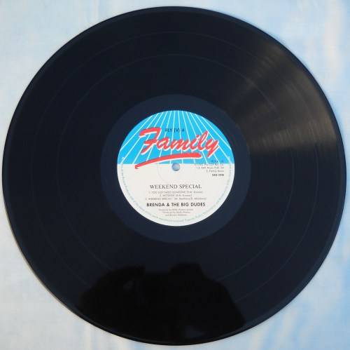 BRENDA & THE BIG DUDES - WEEKEND SPECIAL - LP - SOUTH AFRICA - 1983 - VG / VG