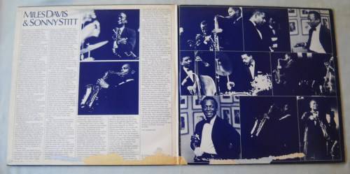MILES DAVIS & SONNY STITT - LIVE IN STOCKHOLM 1960 - DBL LP - GATEFOLD - SWEDEN - EXC / EXC / VG+