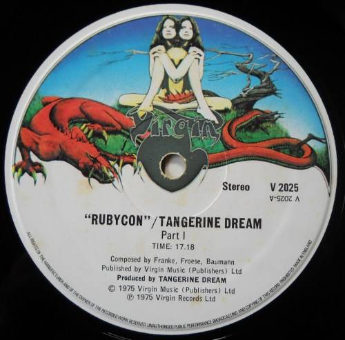 TANGERINE DREAM - RUBYCON - LP - UK - EXC / EXC