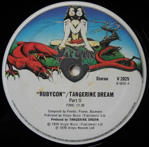 TANGERINE DREAM - RUBYCON - LP - UK - EXC / EXC