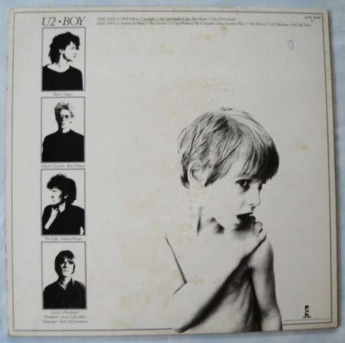 U2 - BOY - LP - UK - EXC / EXC  - WITH INNER