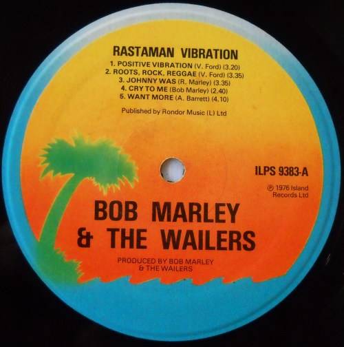 BOB MARLEY & THE WAILERS - RASTAMAN VIBRATION - LP - UK - GATEFOLD - EXC+ / EXC