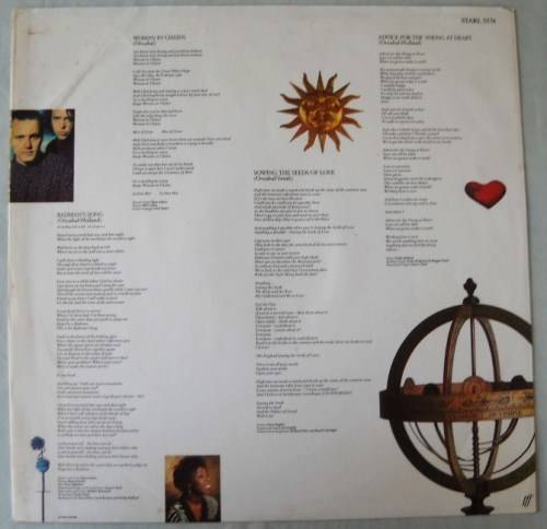 TEARS FOR FEARS - THE SEEDS OF LOVE - LP - SOUTH AFRICA - EXC / EXC IN SHRINK  - WITH COLOUR INNER