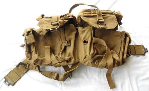 WEBBING RUCKSACK BACKPACK GROOTSAK-SADF-EXCELLENT CONDITION-SOUTH AFRICA