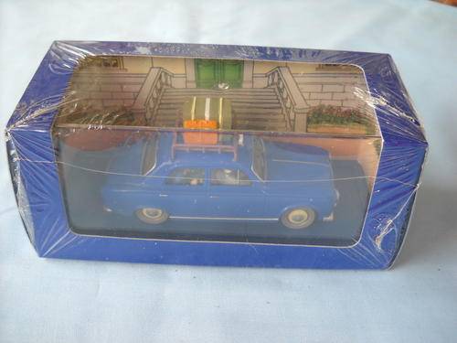 TINTIN-PEUGEOT 403 TAXI 1960-THE CASTIAFORE EMERALD-DIECAST CAR-MINT CONDITION-HERGE