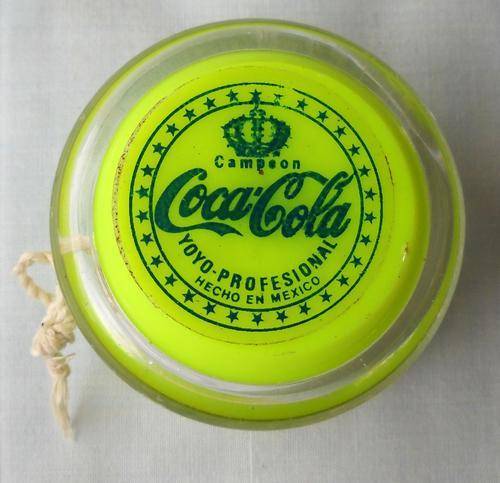 1980s RUSSELL-CHAMPION YO YO-RARE LIME GREEN COLOUR-MEXICO-VERY GOOD CONDITION