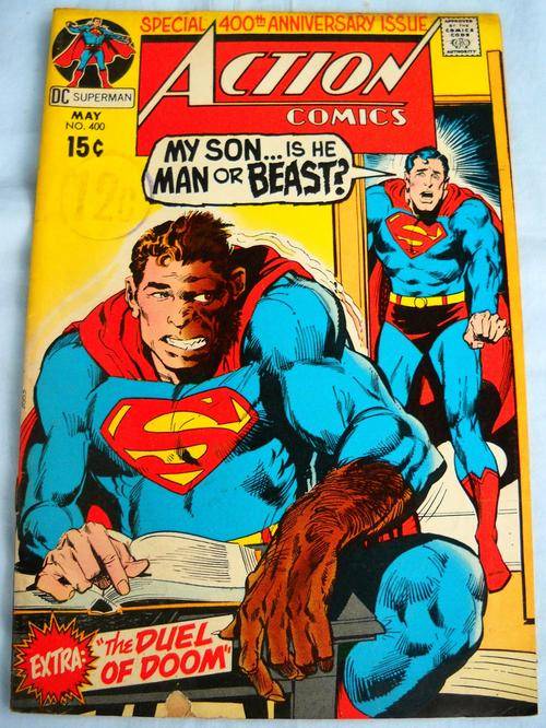 DC COMICS-SUPERMAN-400th ANNIVERSARY ISSUE - #400-1971