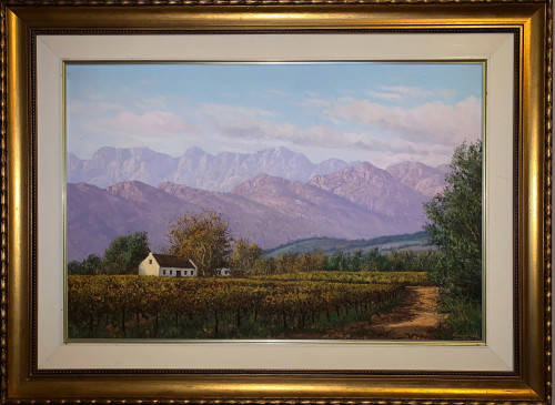 CASEY VAN DER LEEK - BEAUTIFUL LARGE OIL