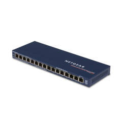 NETGEAR Prosafe 16 Port 10/100 Desktop Switch with 8 Port PoE - FS116P
