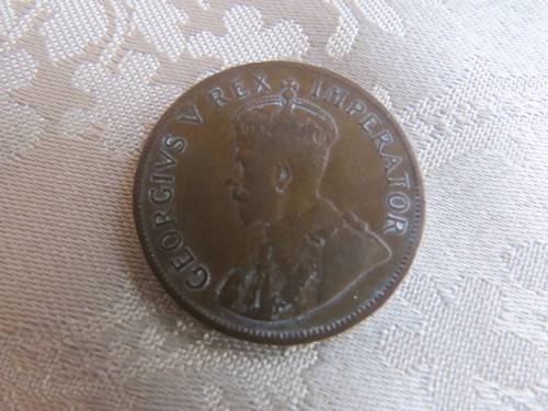 South Africa 1924 penny in VF condition.See scans.
