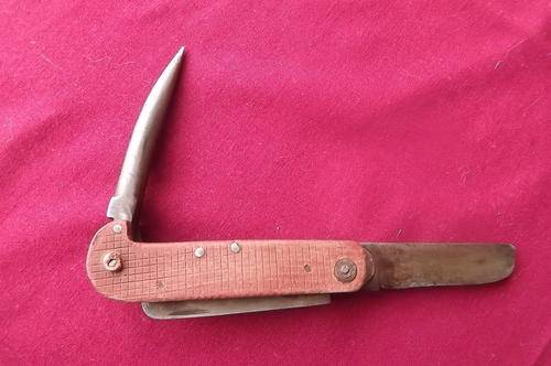 Military WW2  Marlin Spike Pocket Knife 1942