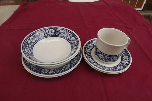 Porcelain 7 piece set C C from England