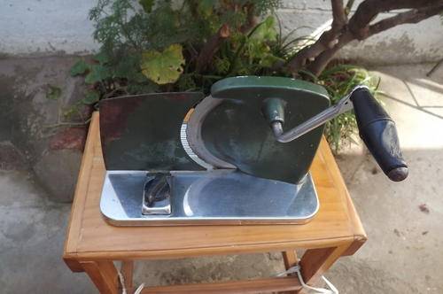 Pineware Breadslicer in good mechanical condition - outside needs paint and attention