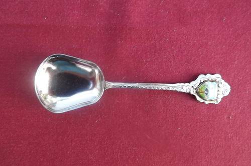 Ancora Silver Plated Sugar Spoon - No RD 829600 - made in England