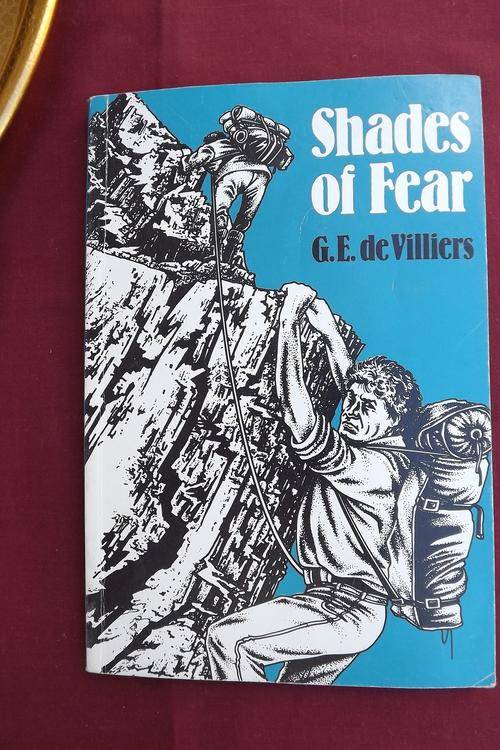 Book - Shades of Fear by GE de Villiers. With Soth Africa as Background . 14 stories