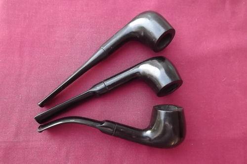 Lot of 3 Smoke Pipes - very good condition