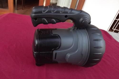 Solar Powered Flashlight-only needs a few hours sunlight-length 17cm, front diameter 12cm-good cond