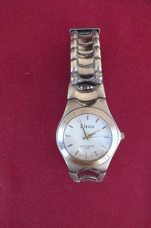 Alexis Men's Quartz Watch - Swiss movement - working but need new face plate