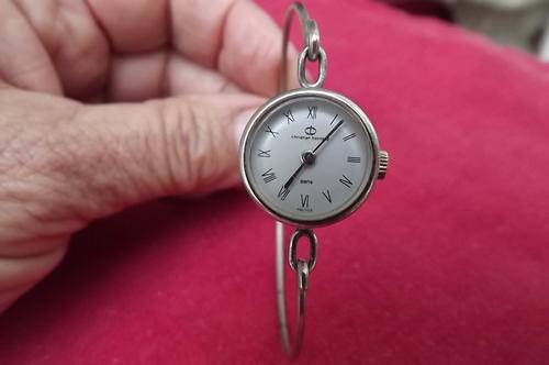 Stunning Christian Barnard Wind Up Ladies Watch from Paris - Dainty Strap - working