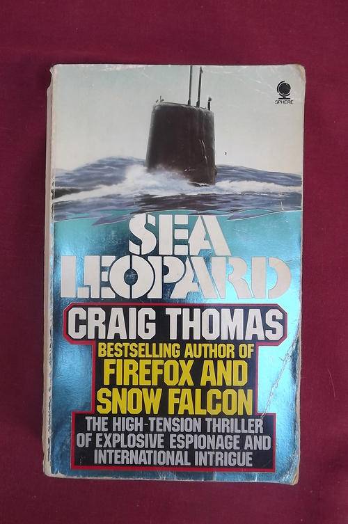 Book-Sea Leopard by Craig Thomas.Submarine high tension espionage thriller