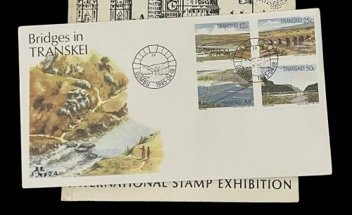 First day Cover * FDC * RSA MIXED + HOMELANDS CISKEI * VERY FINE + EXHIBITION BOOK