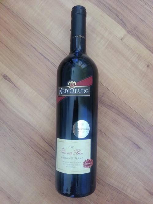 Nederburg Carbenet Franc 2001 RARE