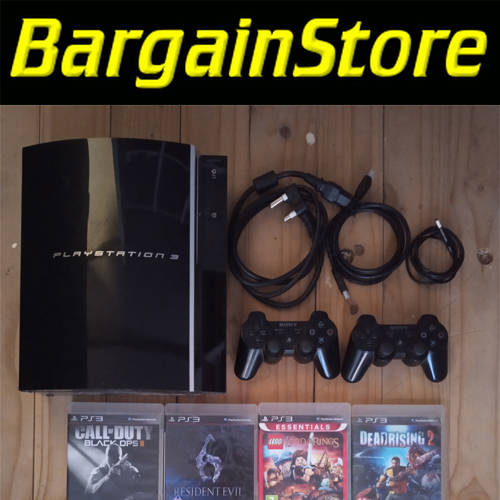 Playstation 3 + 2 controllers and 12 games