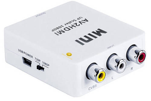 AV to HDMI Converter Up Scaler 1080p