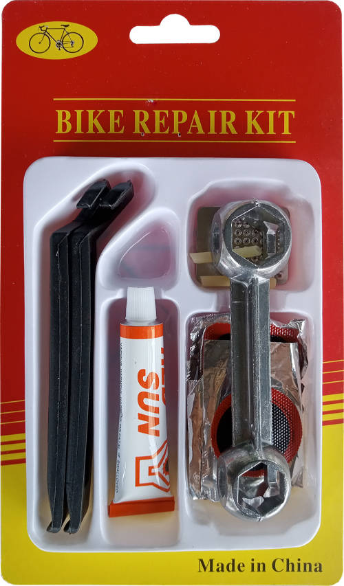 Super Spanner and 12pc Puncture Repair kit