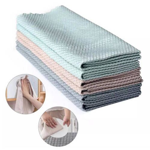 3 Pack Microfibre Cloths + Bag - 3 ON AUCTION