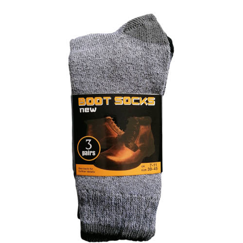 3 Pack Heavy Duty Boot Socks - NEW LOW SHIPPING