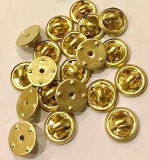 Pin locks for badges