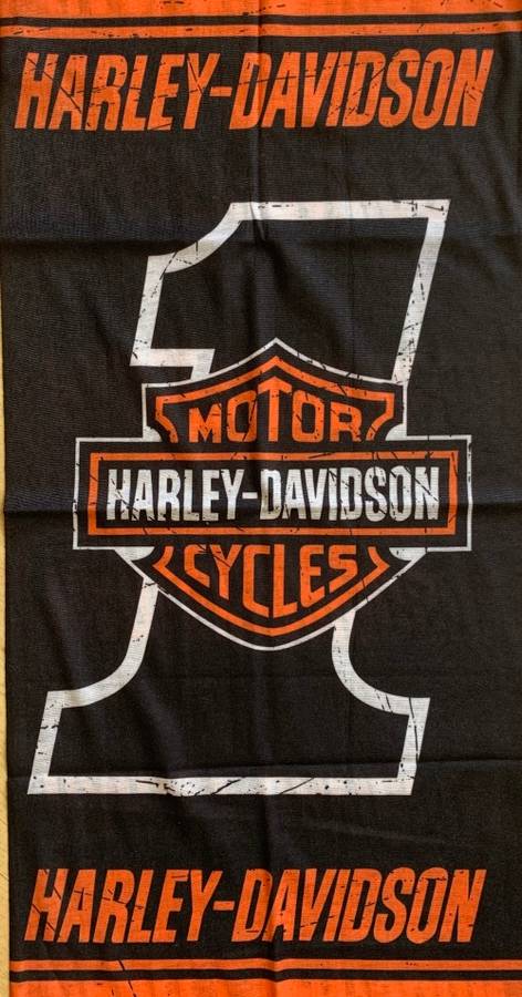 Harley riders head wrap No 1 buff bandana