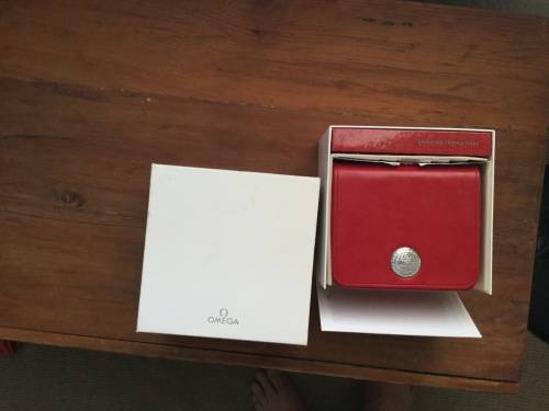 Omega Seamaster Chronodiver watch very good condition with box and papers Rolex Breitling Tag Heuer