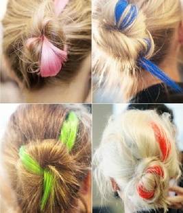 Colourful Hair Piece