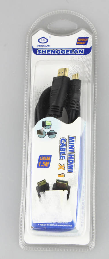 Mini HDMI Cable Length: 1.5m
