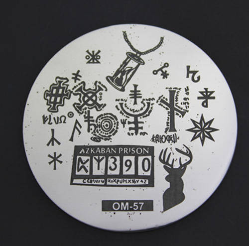 The Nail Art - OM57 Nail Plate