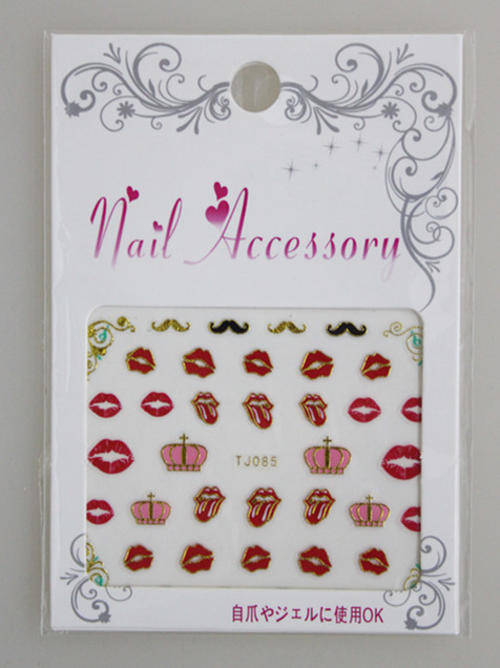 The Nail Art - TJ085 nail sticker