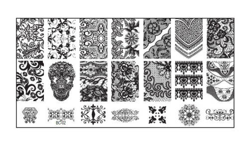 BC02 Nail Stamping Plate