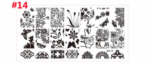 BC14 Nail Stamping Plate