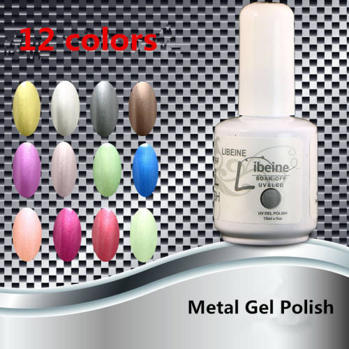 Soak Off Metal Gel Polish 15ml