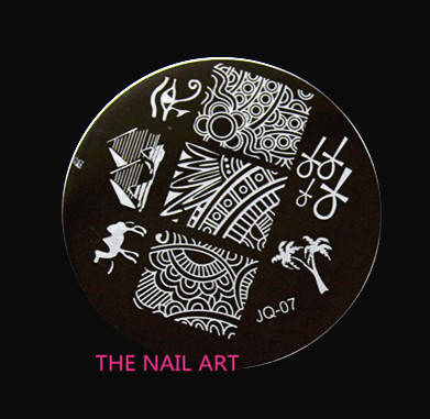 Stainless Steel Nail Stamping Plates - JQ07