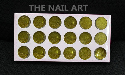 18 Colors Nail Glitter Nail Decoration-gold