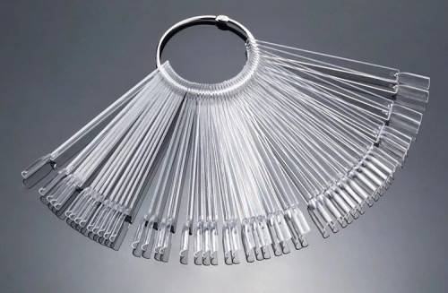 The Nail Art - 50# Fan Display Clear CC001