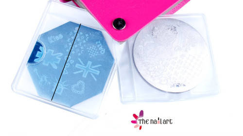 The Nail Art - Rectangle Small Stamping Plate Wallet