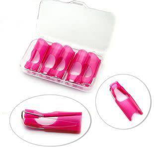 The Nail Art - Plastic Pink Reuasble Form