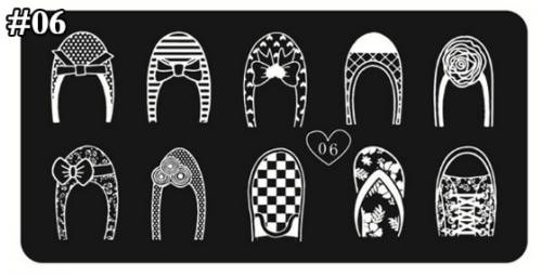 The Nail Art - Nail Stamping Plate Tianxin 06