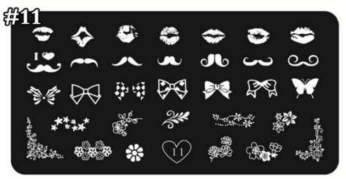 The Nail Art - Nail Stamping Plate Tianxin 11