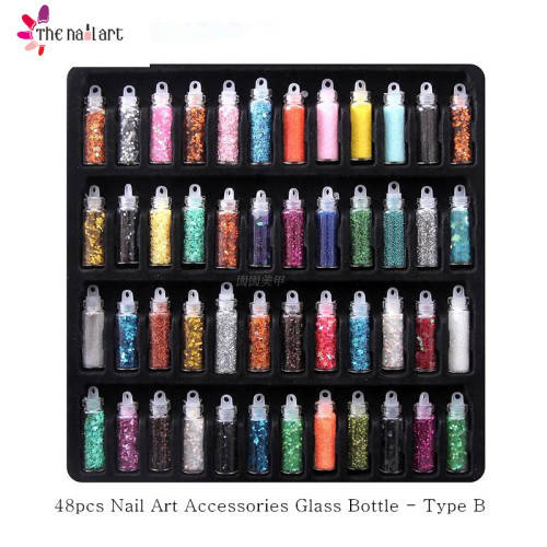 The Nail Art - 48pcs Art Nail Accessories  - Big